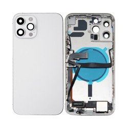 Tampa Traseira+Frame+Flex+Vibrator Apple iPhone 13 Pro Max Prata